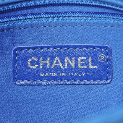 Chanel Lambskin Quilted Small CC Crossing Flap Blue 6 of 9