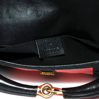 Gucci Monogram Horsebit Web Clutch Black 5 of 7