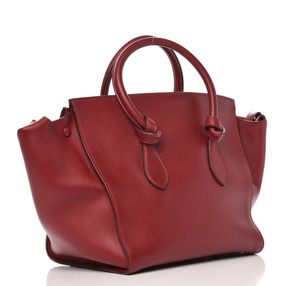 Celine Smooth Calfskin Small Tie Knot Tote Red 4 of 8