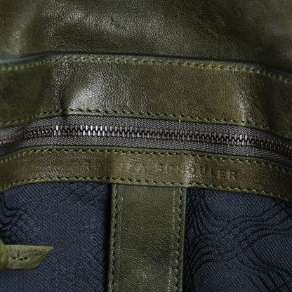 Proenza Schouler Lambskin Large PS Satchel Military 6 of 8