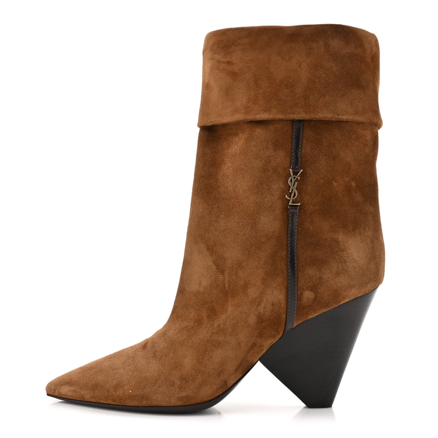 Suede Liz 85 Wedge Booties 39 Dark Land