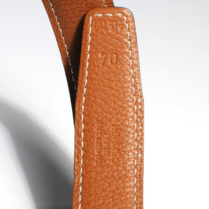 Hermes Box Togo Constance 24mm H Belt 70 Black Gold 5 of 6