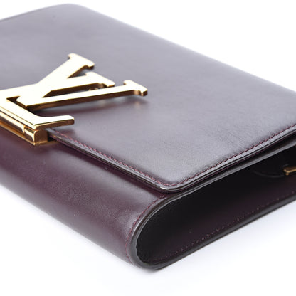 Louis Vuitton Calfskin Chain Louise GM Amarante 8 of 8