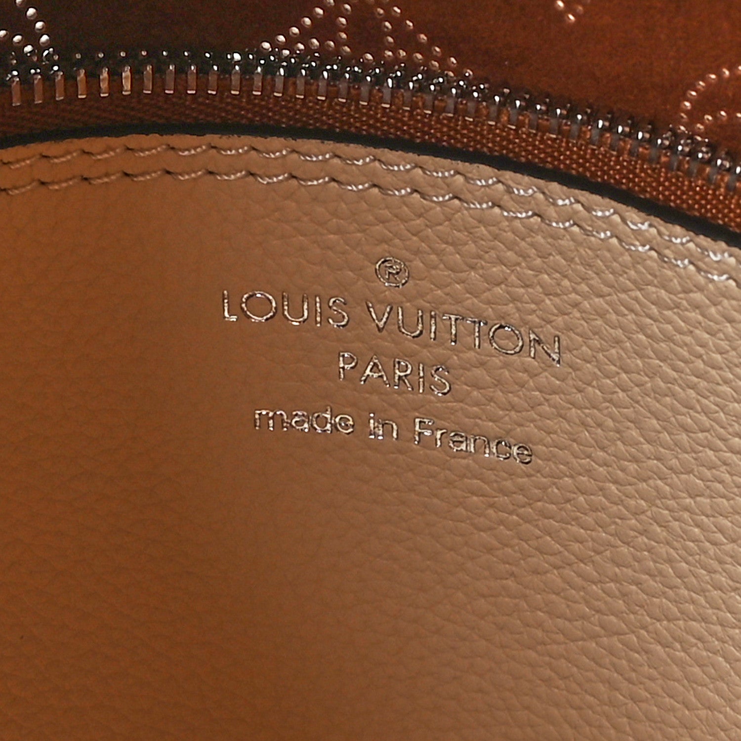 Louis Vuitton Mahina Carmel Hobo Creme 6 of 8