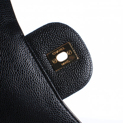 Chanel Caviar Quilted Maxi Double Flap Black 6 of 10