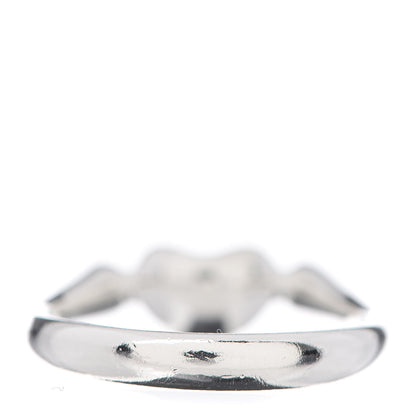 Tiffany Sterling Silver Elsa Peretti Bean Ring 52 6 3 of 5