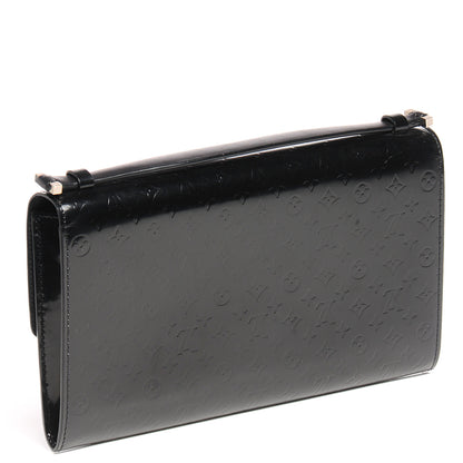 Louis Vuitton Monogram Glace Anouchka Pochette MM Black 3 of 7