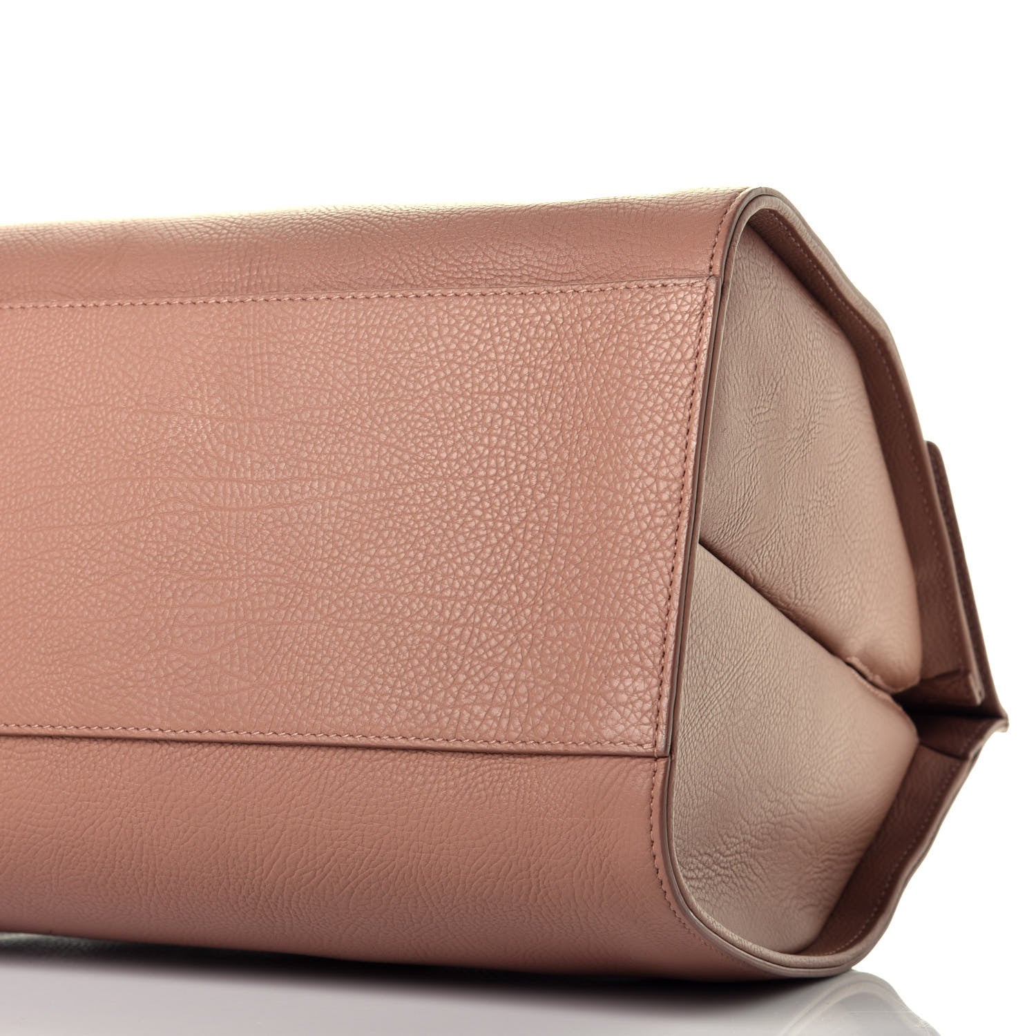 Balenciaga Grained Calfskin M Tube Round Tote Dusty Rose 9 of 10