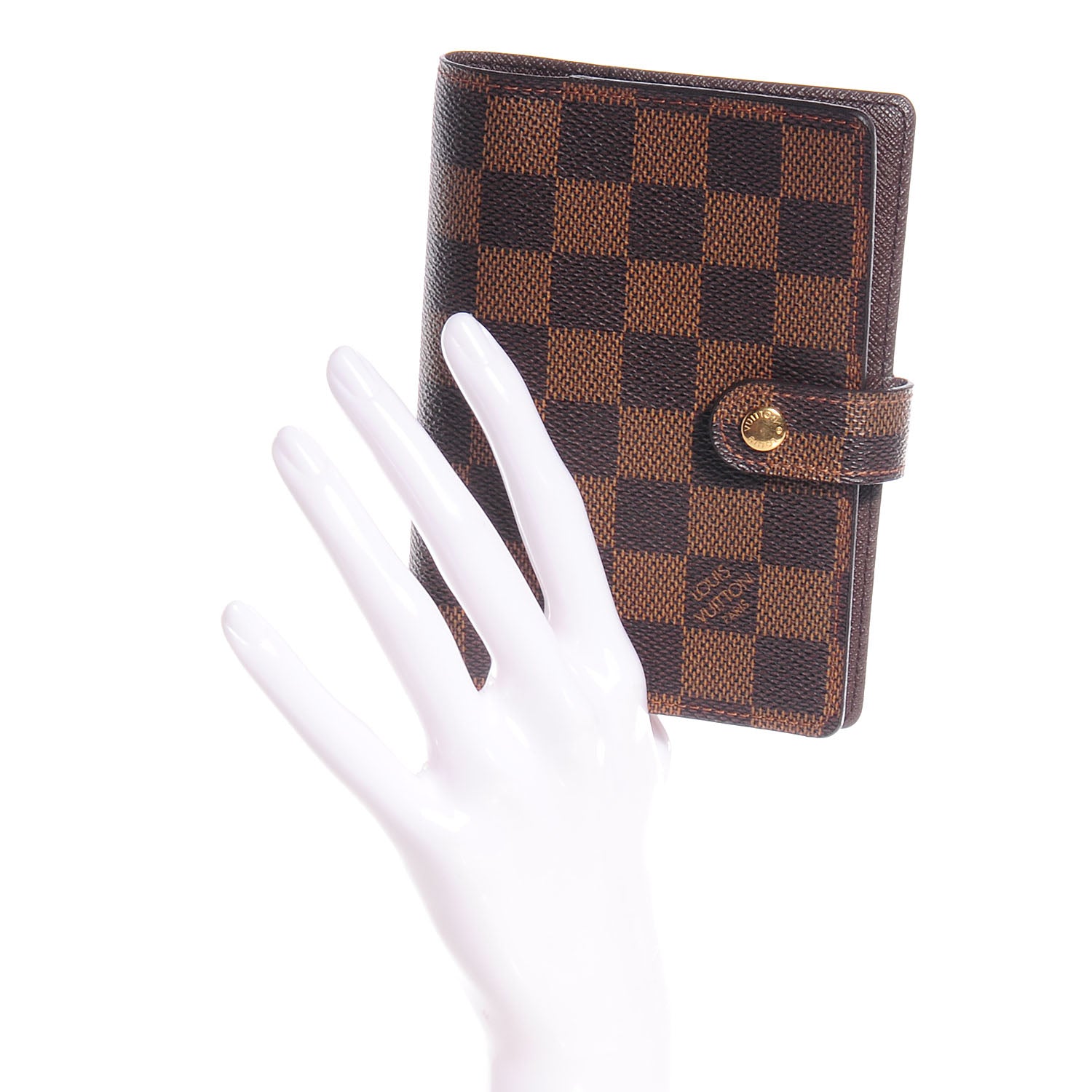 Louis Vuitton Damier Ebene Small Ring Agenda Cover 2 of 6