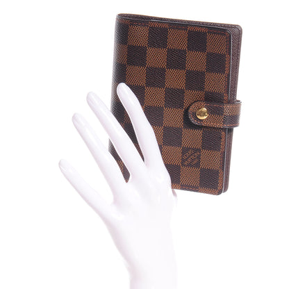 Louis Vuitton Damier Ebene Small Ring Agenda Cover 2 of 6