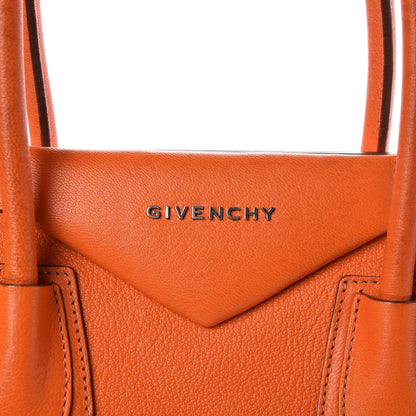 Givenchy Grained Goatskin Antigona Zippered Tote Orange 11 of 44