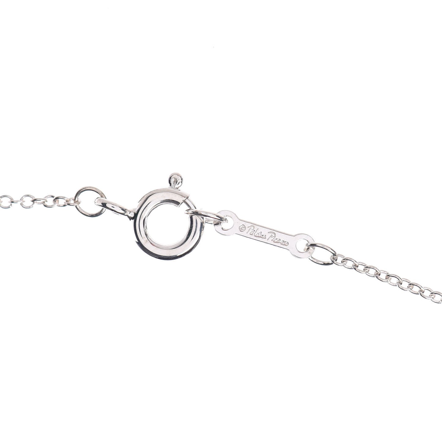 Sterling Silver Paloma Picasso Crown of Hearts Cross Pendant Necklace