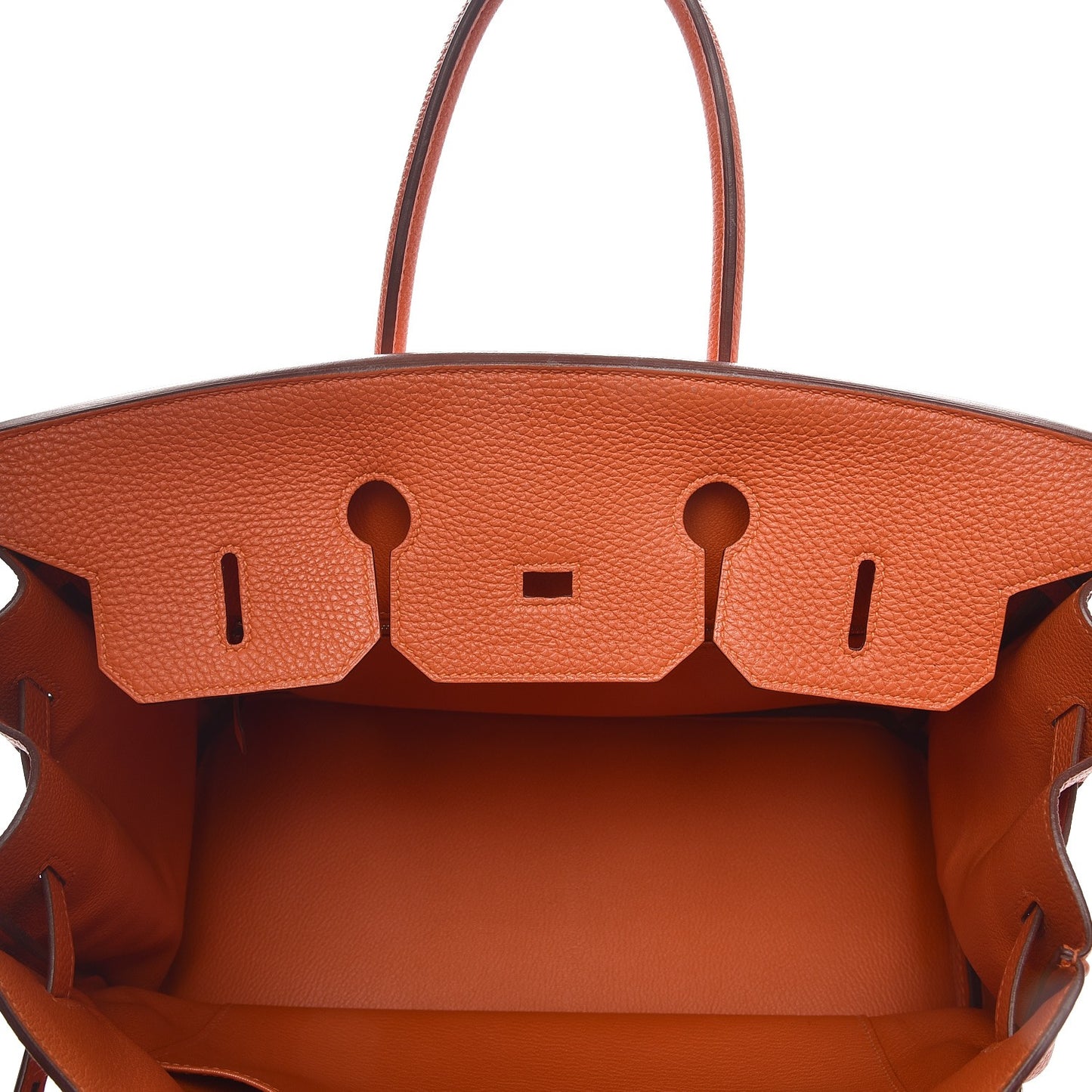 Togo Birkin 35 Orange