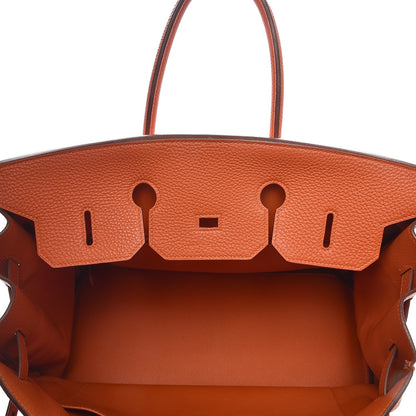 Hermes Togo Birkin 35 Orange 7 of 37