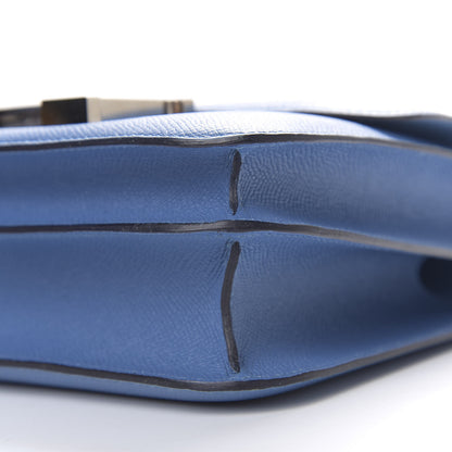 Hermes Epsom Constance 24 Bleu Azur 6 of 13