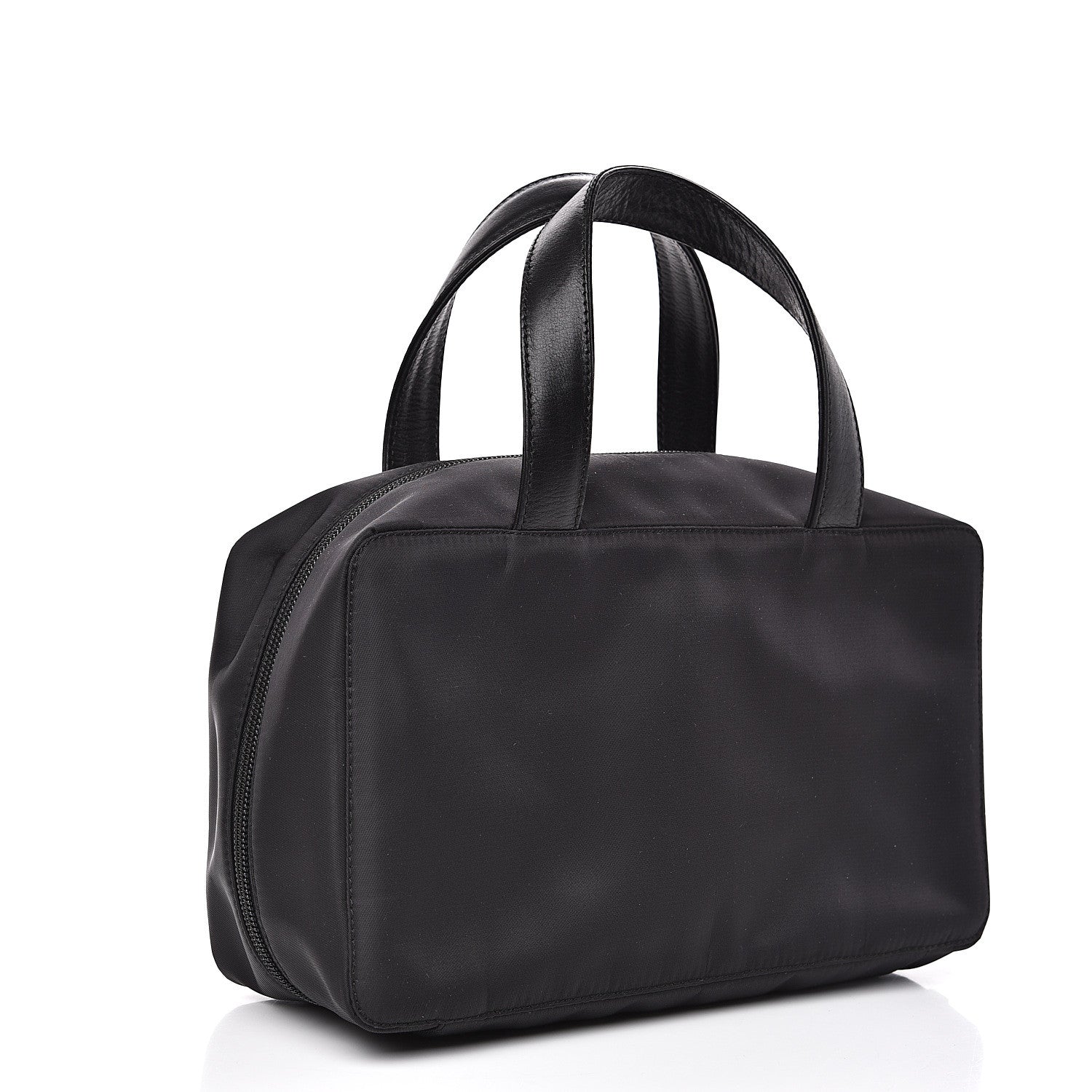 Versace Nylon Bowler Bag Black 2 of 9