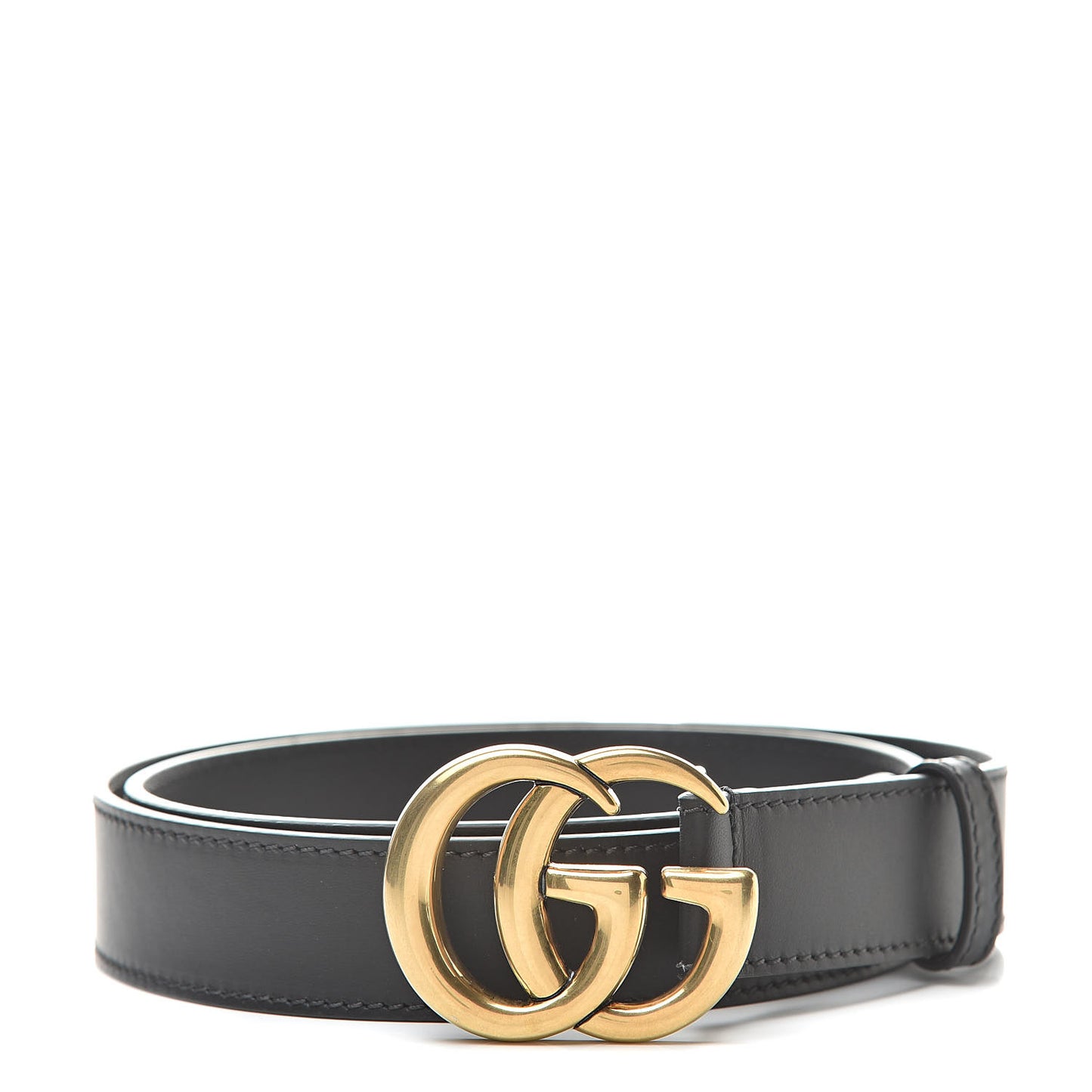 Calfskin Double G 30mm Belt 90 36 Black