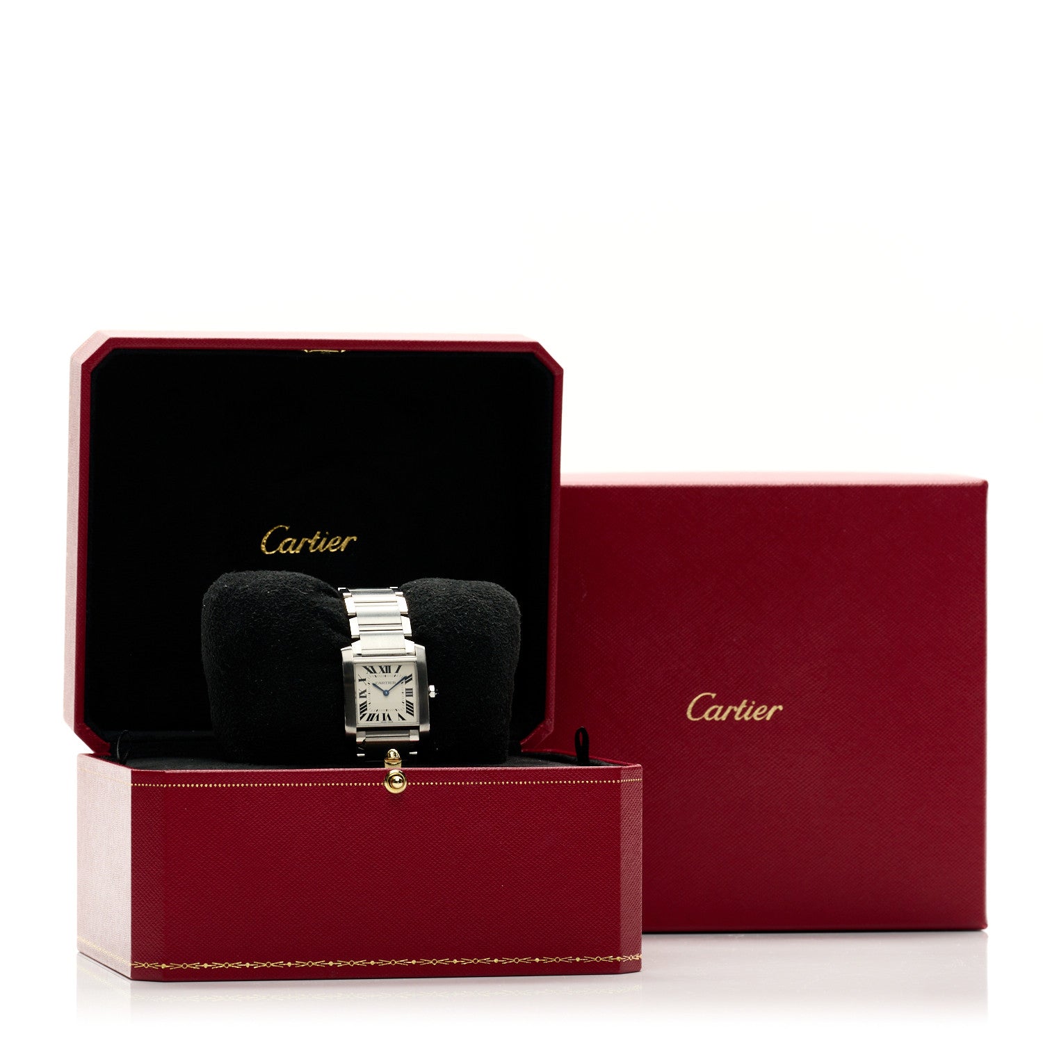 Cartier Stainless Steel 25mm Tank Francaise Quartz Watch 5 of 5