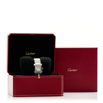 Cartier Stainless Steel 25mm Tank Francaise Quartz Watch 5 of 5