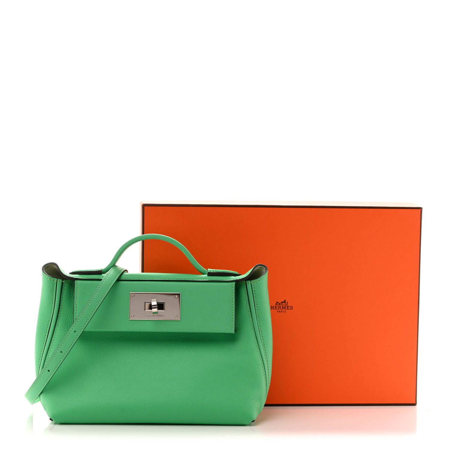 Hermes Evercolor Swift Verso 24/24 21 Vert Comics Vert Fizz 11 of 11