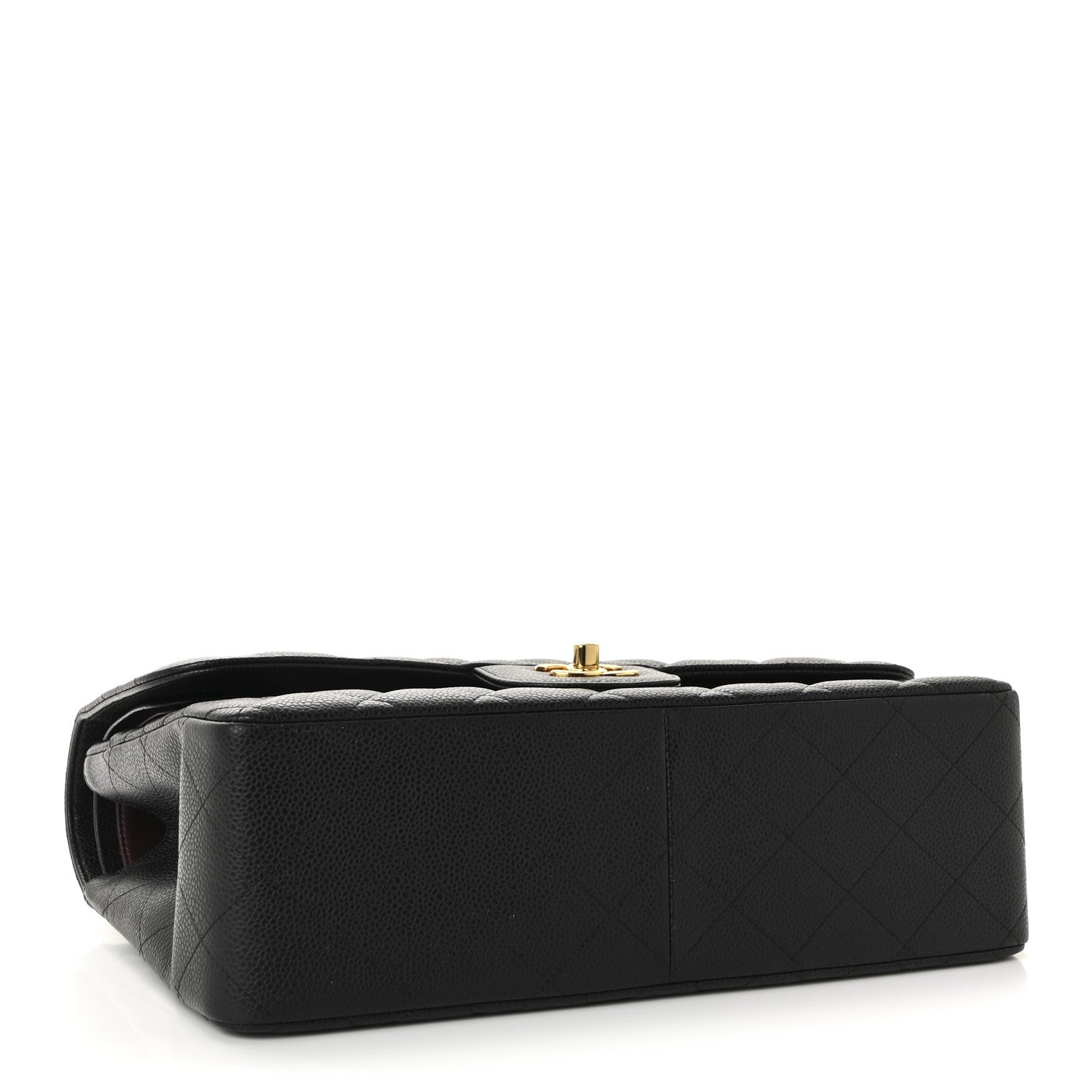 Chanel Caviar Quilted Jumbo Double Flap Black 4 of 10