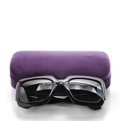 Gucci Acetate Square Frame Sunglasses GG0053S Black 8 of 8