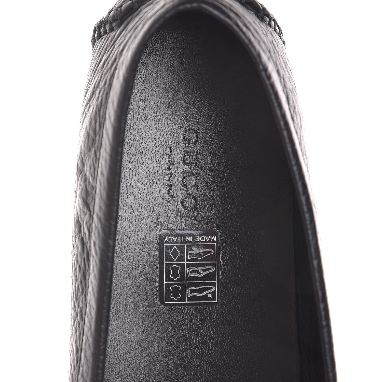 Gucci Cellarius Soft Interlocking G Driver Loafers 38.5 Black 9 of 13