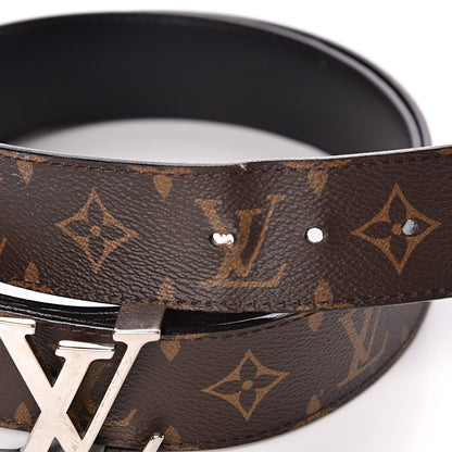 Louis Vuitton Calfskin Monogram 40mm LV Initiales Reversible Belt 110 44 Black 6 of 8
