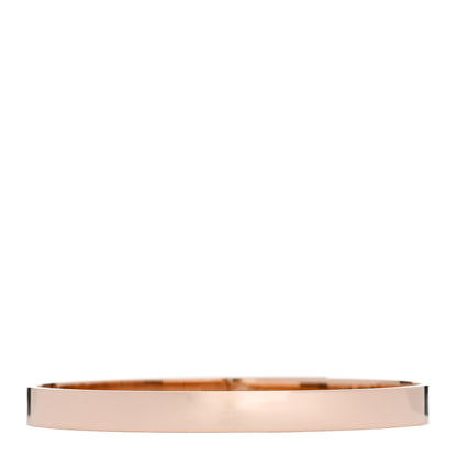 Hermes 18K Rose Gold Diamond PM Kelly Pave Bracelet SH 2 of 4