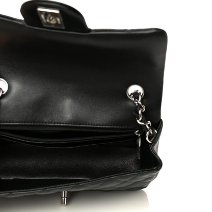 Chanel Lambskin Quilted Mini Rectangular Flap Black 5 of 14