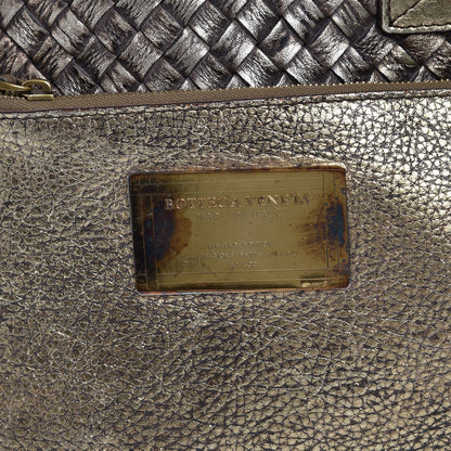 Bottega Veneta Intrecciato Medium Cabat Platino Ossidato 9 of 9