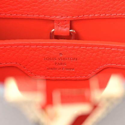 Louis Vuitton Taurillon Snakeskin Capucines BB Steeple Grey 6 of 11