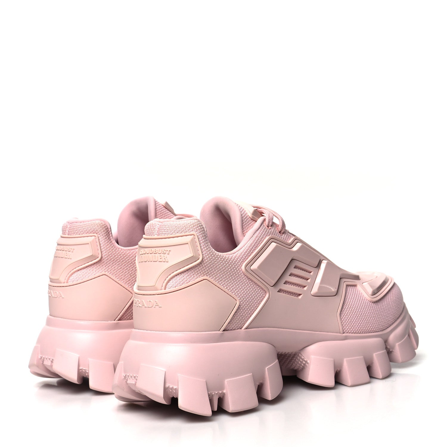 Prada Rubber Knit Mens Cloudbust Thunder Sneakers 8 Alabastro 4 of 9