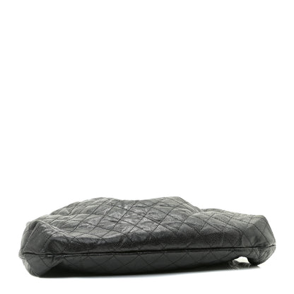 Chanel Caviar Quilted Medium Elastic Shopping Tote Black 3 of 12