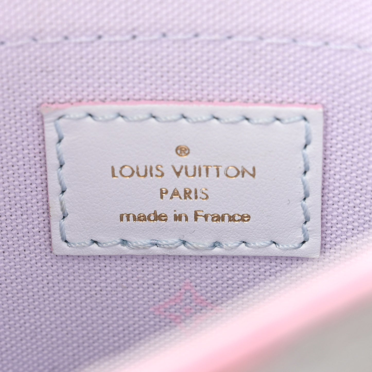 Monogram Giant Spring In The City Petit Sac Plat Sunrise Pastel