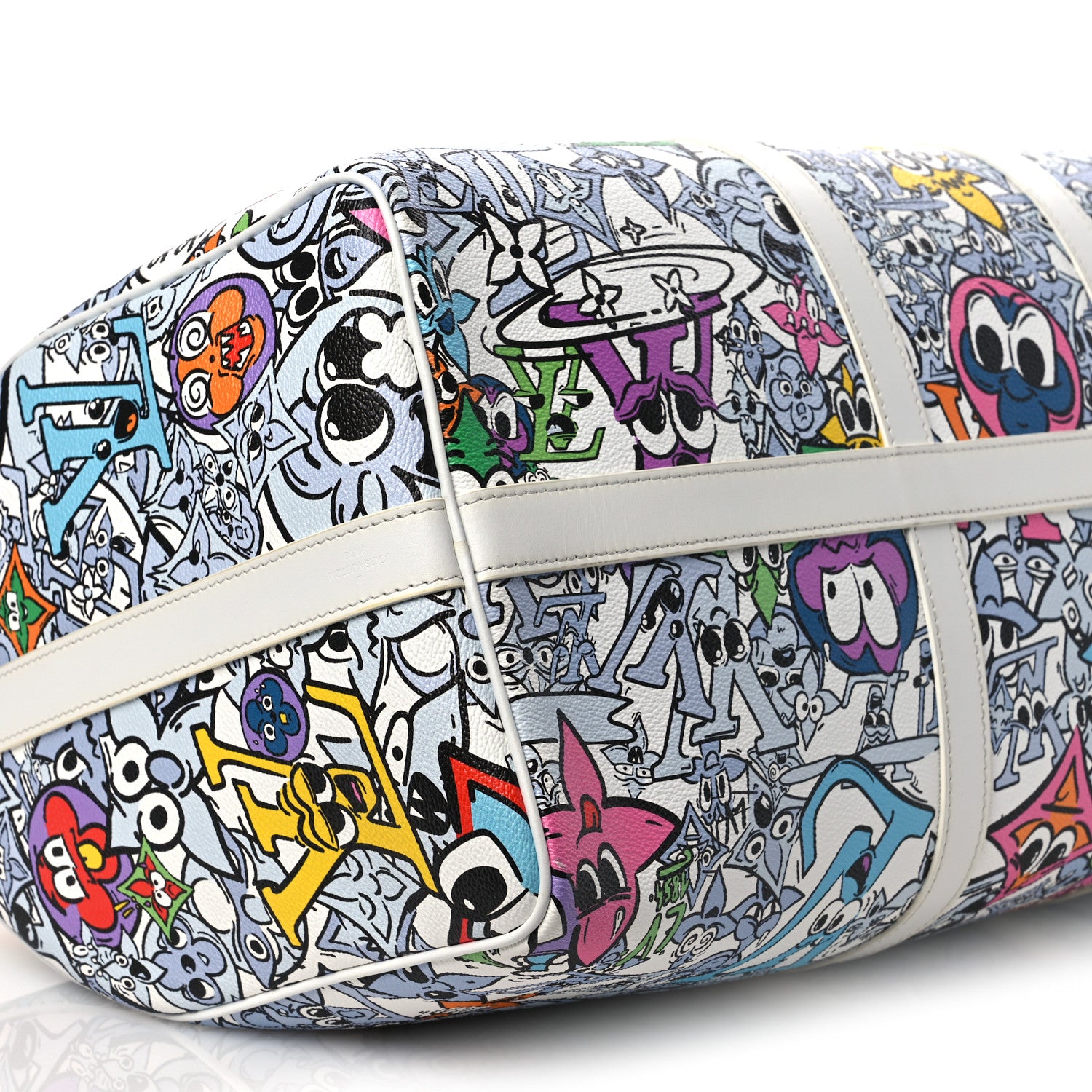 Louis Vuitton Monogram Comics Keepall Bandouliere 50 Multicolor 7 of 8