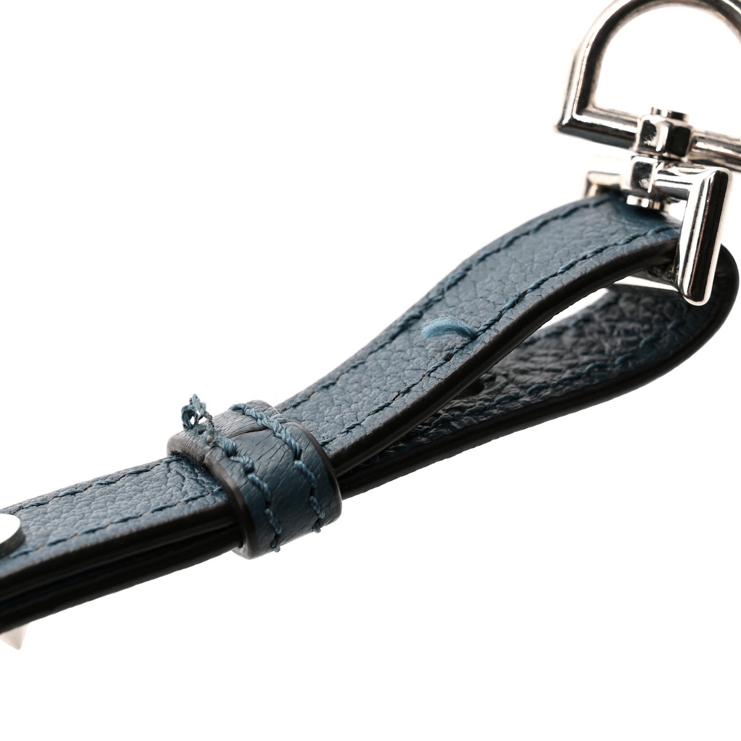 Sugar Goatskin Mini Antigona Oil Blue