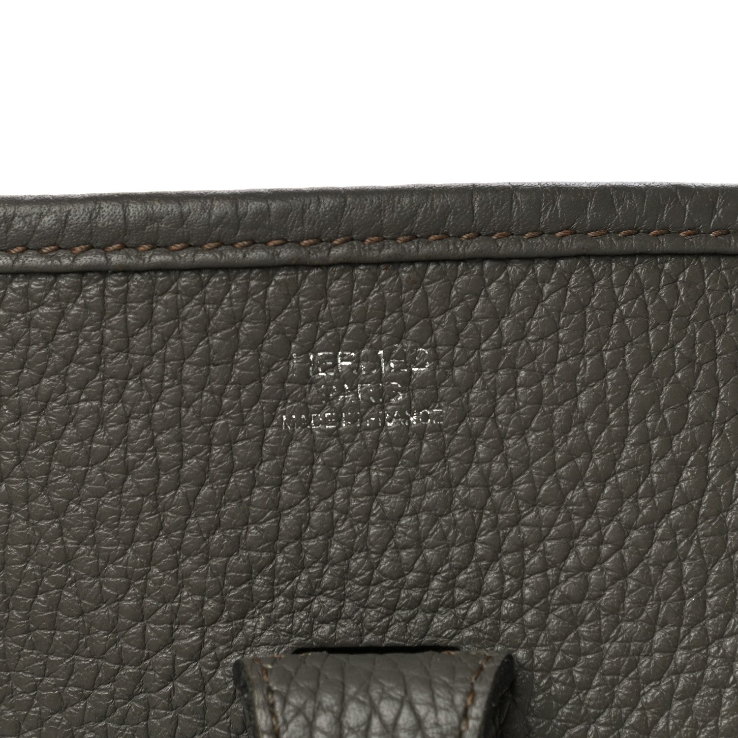 Hermes Taurillon Clemence Evelyne III PM Etain 6 of 25