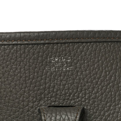Hermes Taurillon Clemence Evelyne III PM Etain 6 of 25