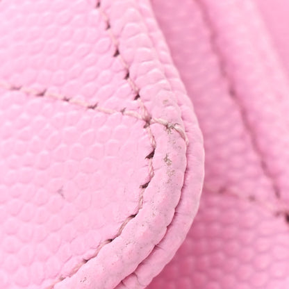 Chanel Caviar Quilted Wallet On Chain WOC Pink 12 of 15