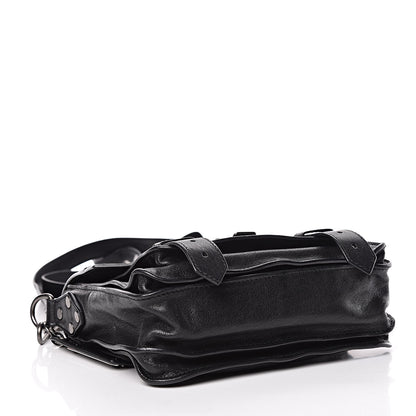 Proenza Schouler Lambskin PS1 Mini Pouch Messenger Black 4 of 11