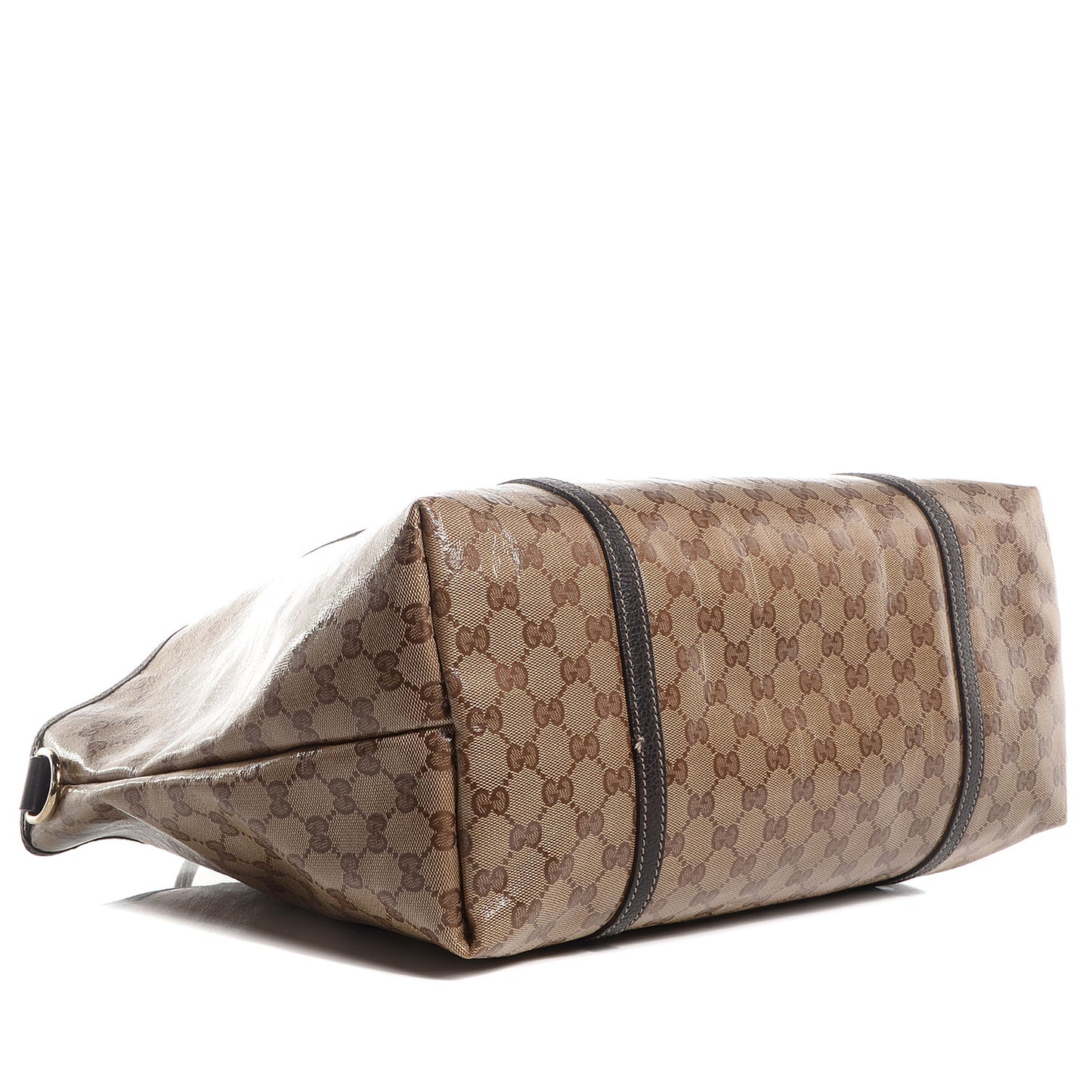 Crystal Monogram Large Joy Tote Beige Ebony Testa di Moro