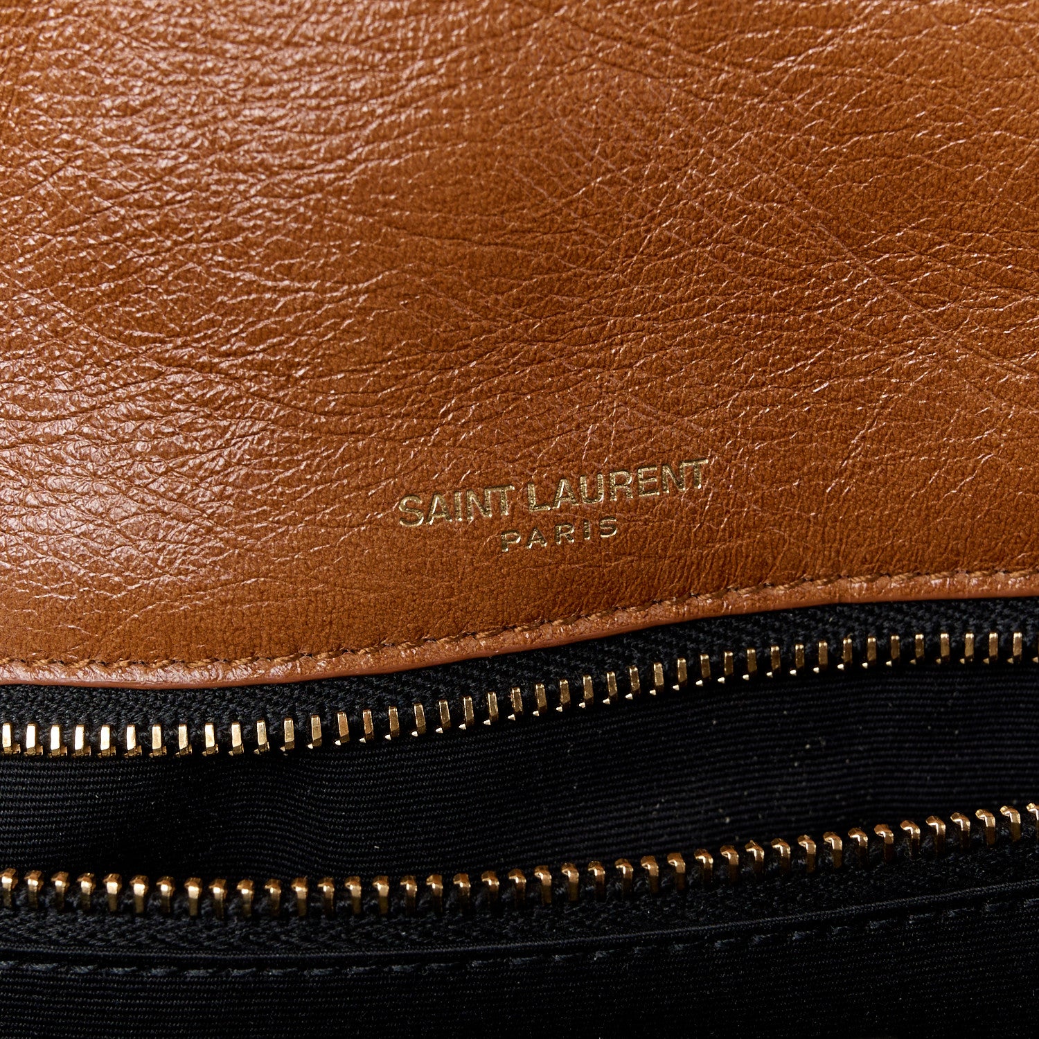 Saint Laurent Crinkled Calfskin Matelasse Monogram Medium Niki Chain Satchel Caramel 6 of 11