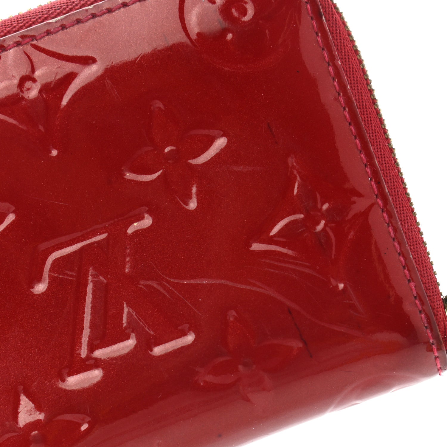 Louis Vuitton Vernis Zippy Coin Purse Pomme D'Amour 10 of 10