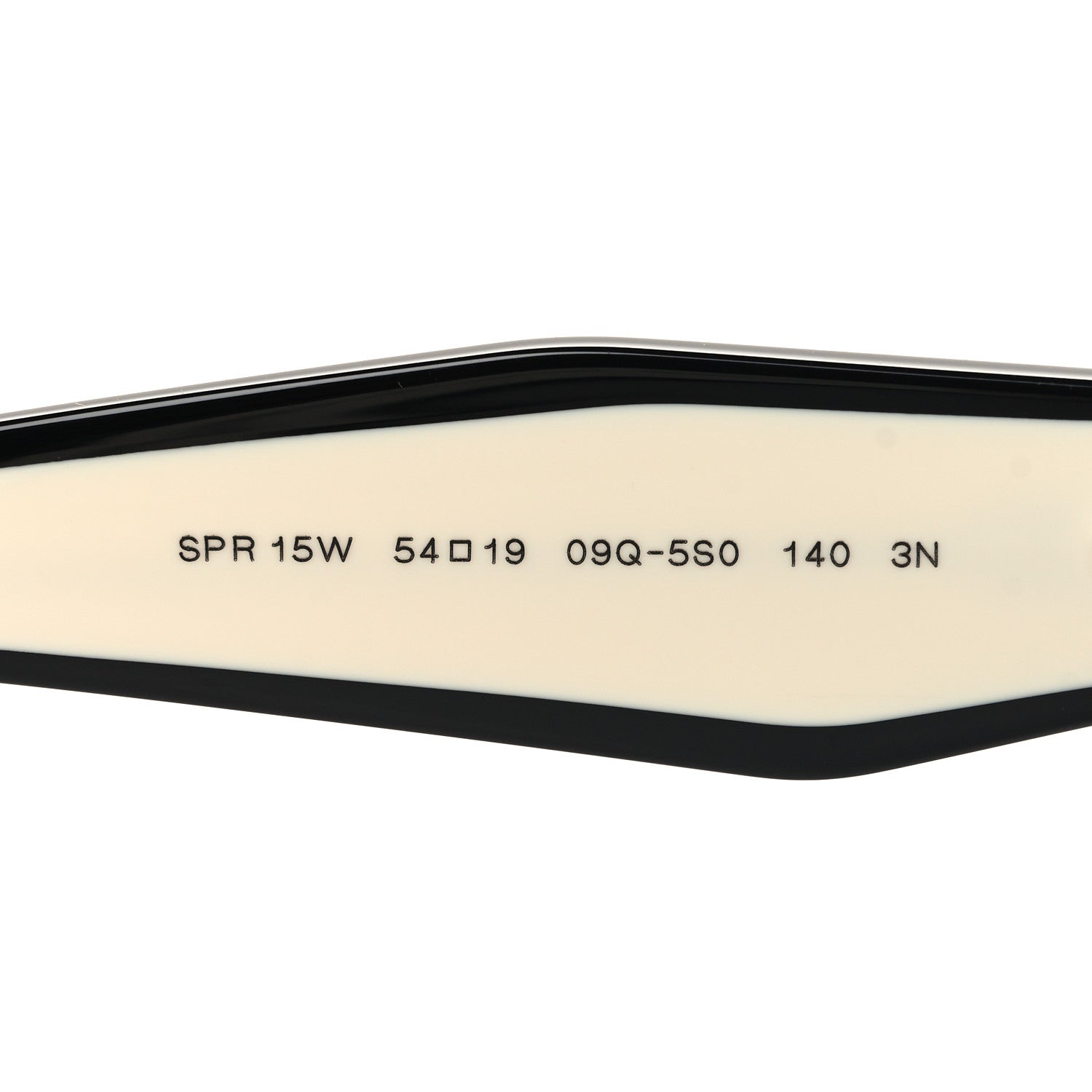 Prada Acetate Sunglasses SPR 15W Black White 6 of 7