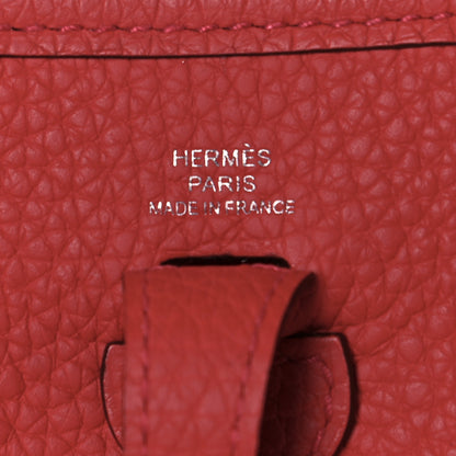 Hermes Taurillon Clemence Amazone Evelyne TPM Bougainvillea 5 of 7