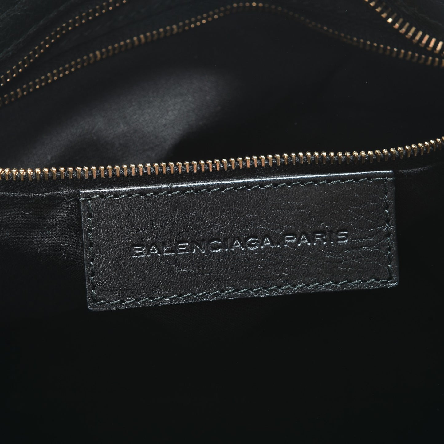 Agneau Giant 12 Rose Gold Hardware City Black