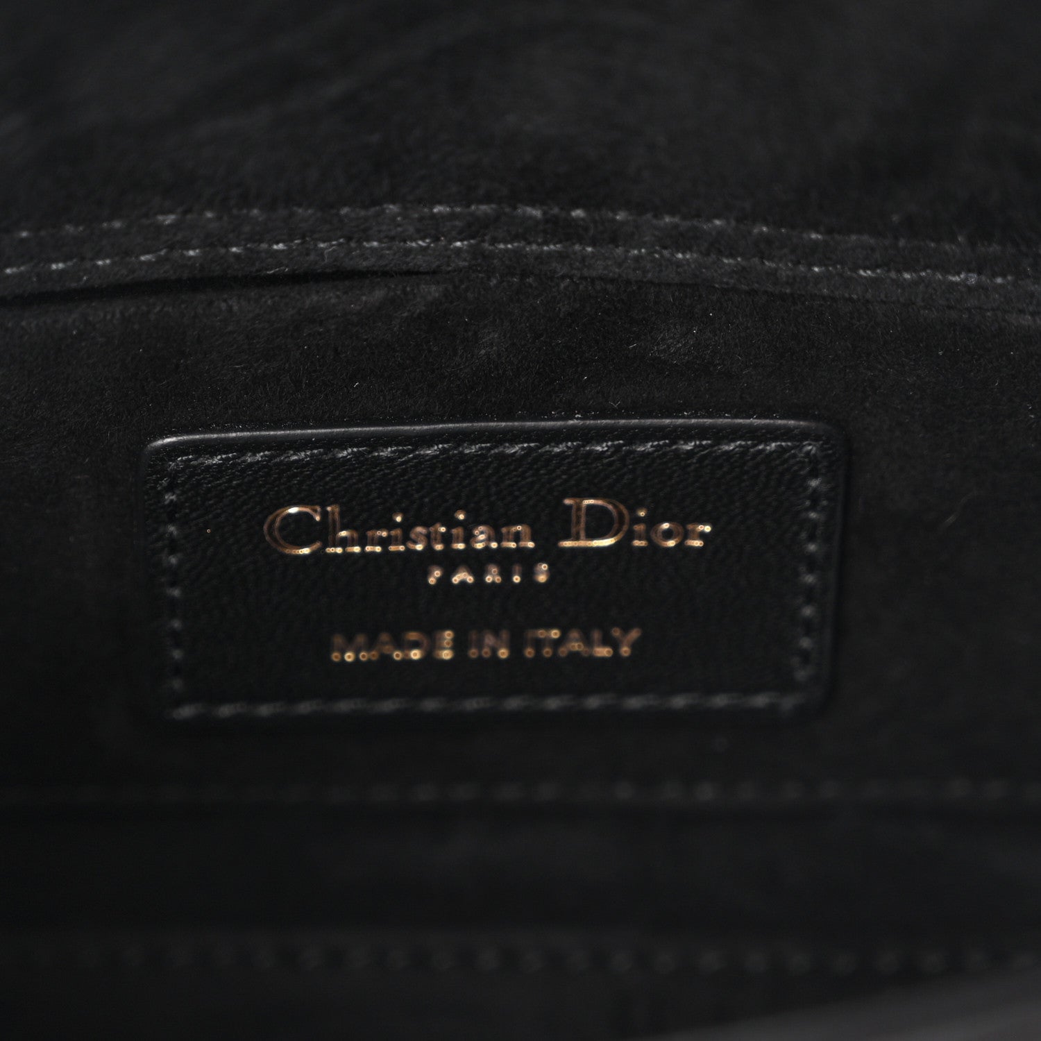 Christian Dior Lambskin Cannage Small Lady D-Joy Black 6 of 11
