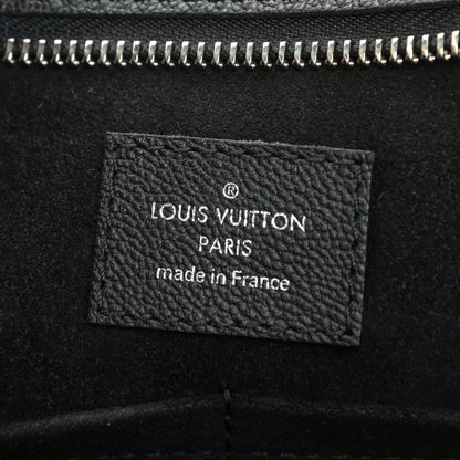 Louis Vuitton Monogram Cuir Plume Very Zipped Tote Black 8 of 12