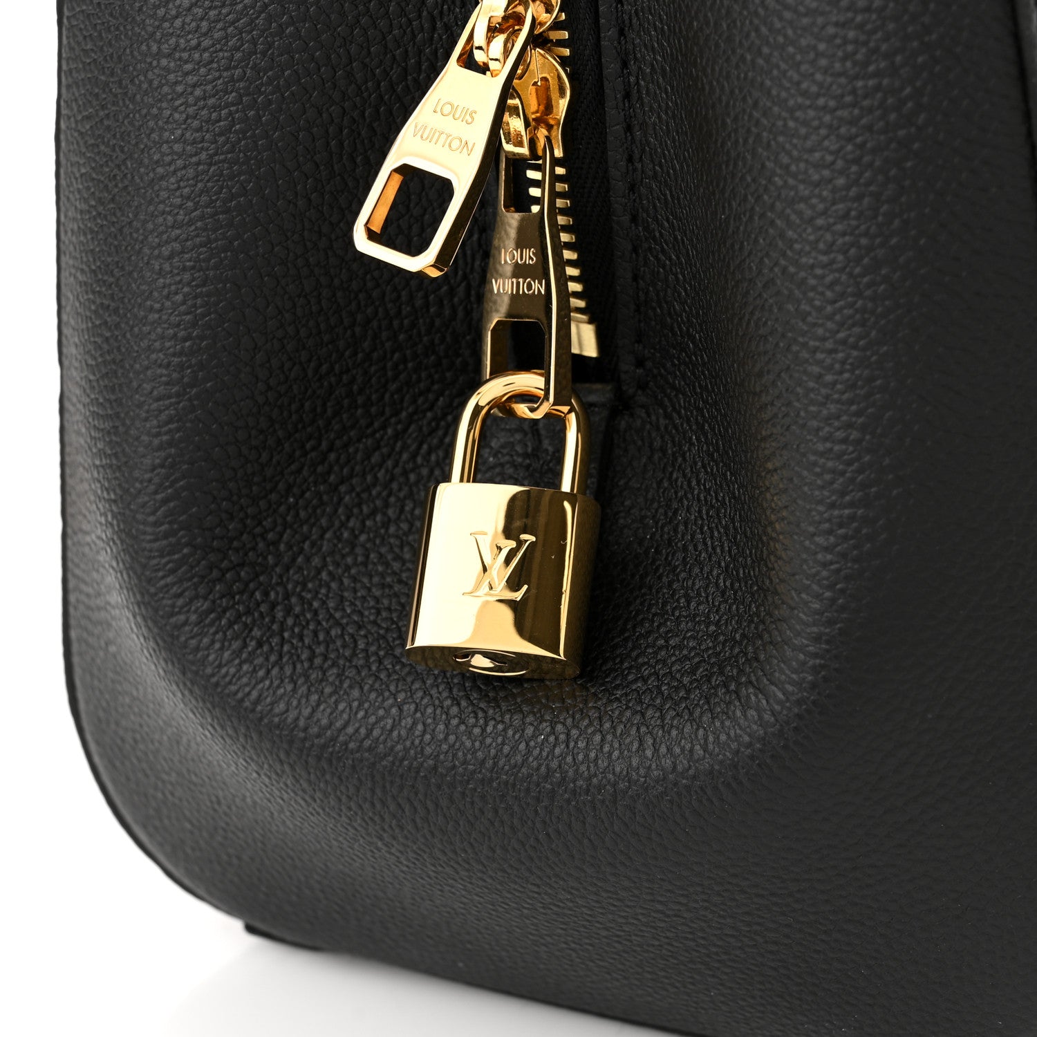 Louis Vuitton Empreinte Montaigne MM Black 9 of 10